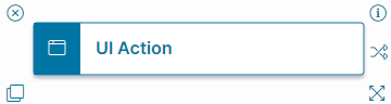 Image of the UI Action Quick Action Block